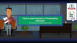 How to make payment of outstanding  tax demand?