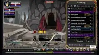 AQWorlds Getting Eternity Blade