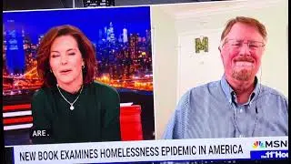 Kevin Fagan on MSNBC Stephanie Ruhl show talking about his book &ldquo;The Lost and The Found&rdquo;