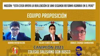 FINAL DE TORNEO DE DEBATE EXPRESARTE PERÚ 2021