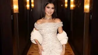 بالابيض الانيق مي عمر تخطف الانظار في حفل جوي اووردز شاهد بالفيديو ايه الجمال ده يامي👍♥️❤️
