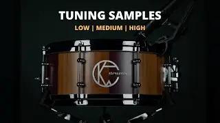 Snare Drum Tuning | Low Medium High | KAW Drums