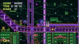 Sonic CD: Stardust Speedway Zone 3 (Good Future) [1080 HD]