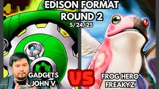 Yugioh Edison Format Round 2: Machina Gadgets Vs Hero Frog!