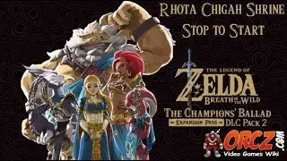 Breath of the Wild Rhota Chigah Shrine Stop to Start  Gameplay Walkthrough