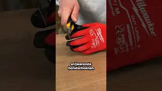 Snijwerende handschoenen testen