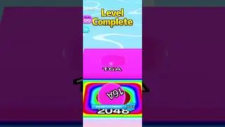 2048 | 2048 | 16A Ball in 2048 Rainbow Tile - Ball Run 2048 #cutiepie22yt #devagamezone #fyp