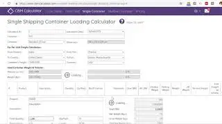 CBM Calculator - Unit Freight Calculator