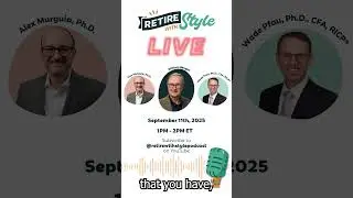 Retire With Style LIVE with Bill Bengen  #podcast #financialpodcast #4percentrule