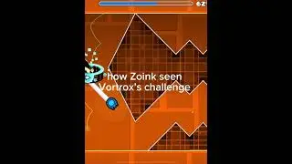 How zoink seen the challenge #shorts #gd #geometrydashfr #geometrydash Credits to #vortrox #zonk