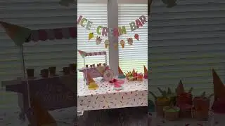 Ice Cream Themed Party 🤩