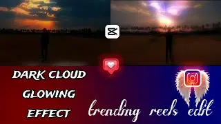 Cloud glowing effect editing tutorial || trending reels capcut tutorial 