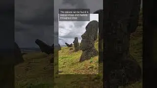 shopping around Moai Statues (Easter Island Heads) - Chile