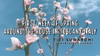 #spring2021 #gardentour #tuscany  FIRST WEEK OF SPRING 2021 IN NORTHEN TUSCANY ITALY (HOUSE TOUR)it