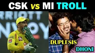 CSK VS MI TROLL & Funny Moments | IPL2020 TAMIL TROLL | Madras Prank | Today Trending