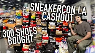 Spending My Last Penny On Shoes At SneakerCon LA