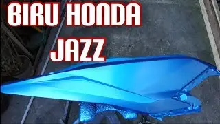 Cara membuat warna cat BIRU JAZZ