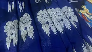new butta dhaka sari bunne tarika 🙏♥