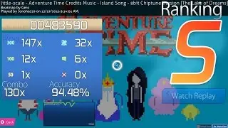 [osu!] little-scale - Adventure Time Credits Music - Island Song - 8bit Chiptune Version (Jonoha229)