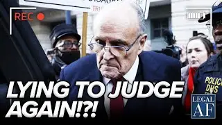 Giuliani SCRAMBLES to HIDE ASSETS from FED UP Judge!?!