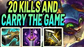 HOW TO EASY CARRY THE GAME - AD CRIT SHACO JUNGLE S15