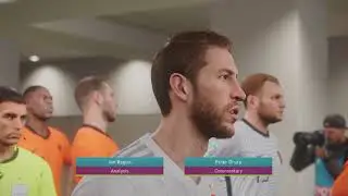 eFootball PES 2021 UEFA Euro 2020 Netherlands Vs Spain 1 -2 first knockout round Gameplay PS5 4K
