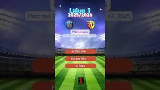 PSG vs Lens Ligue 1 2025/2026 Prediction | Who Will Win? #match #prediction #psg #lens #ligue1 #2025