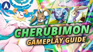 CRAZY COMBOS!!! Cherubimon ACE & Lopmon Alliance Deck Gameplay Guide | Digimon Card Game BT16 & EX6