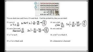 Math 209 : 3.2 #15, #16 (Statistics Tutorial : Probability With The Complement)