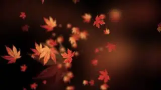 Autumn spinning backgrounds - loopable animation