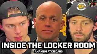 INSIDE THE LOCKER ROOM: Connor Bedard, Jeff Blashill & Jason Dickinson React to HUGE Comeback Win