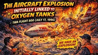 Первоначально взрыв самолета связывали с кислородными баллонами &mdash; рейс TWA 800 (17 июля 1996 г.)