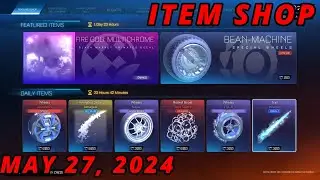 May 27 Rocket League Item Shop: FIRE GOD MULTICHROME!