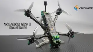 Volador II VD5 Quad Build Tutorial I Volador II VD5  Frame I FlyFishRC