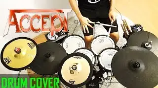 ACCEPT drum cover - No Regrets - Drums by Bobnar Simon