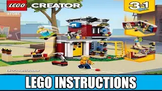 LEGO Instructions  Creator   31081   Modular Skate House