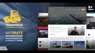 TransPress - Ultimate Transport Logistics Warehouse WP Theme | Themeforest Website Templates and