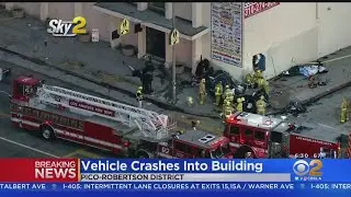 1 Killed In Crash Into Pico-Robertson Building