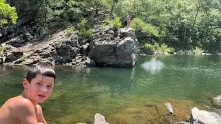 Cossatot River Arkansas | Hiking The Falls, Swimming The Sandbar, Cliff Jumping & Fishing