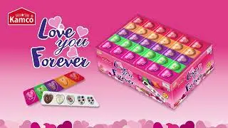 Kamco Love You Forever Milk & Choco Paste with Surprise Tray Box