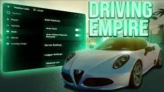 Driving Empire Script -- (Auto Race, Auto Farm, Auto Rob) Mobile & Pc
