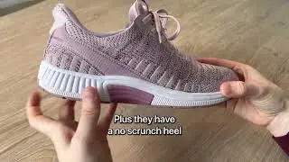 Slip-On Women's Sneakers | No Scrunch Heel | Foot Pain Relief