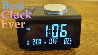 Kstar ANJANK AC003 Dual Alarm Clock USB charging & top knob Review & Instructions by Skywind007