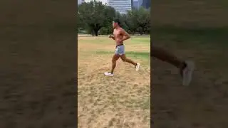 Running in Downtown Austin