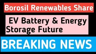 Borosil Renewables Share Latest News | Solar Glass Business | Renewable Energy Future
