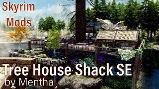 Skyrim Mods Solitude Tree House Shack SE by Mentha
