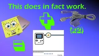 Proving you **CAN** Trade Gen 2 Pokemon Using Two OEM GBA Link cables