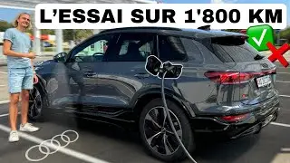 1'800 KM en Audi Q6 e-tron: l'essai RÉALITÉ sur long trajet !