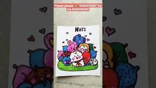 BTS 💜 DRAWINGS #btsshorts #bts #shortsyoutube #shorts #bt21drawing #bt21 #btsdrawing #btsarmyshorts