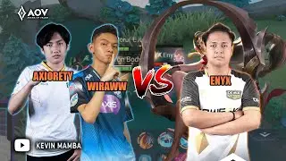 DIGENDONG DEWA AXIORETY & EVOS WIRAWW UNTUK MENGALAHKAN DEWA ENYX DI RANKED MATCH!